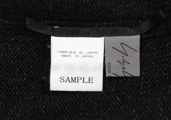 Yohji Yamamoto POUR HOMME Reversible Knit Cardigan K-175177_015