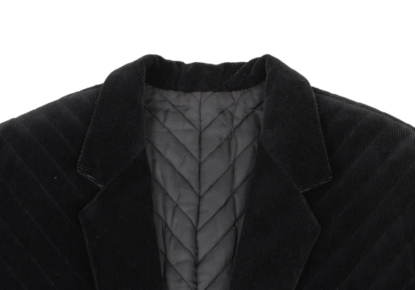 Yohji Yamamoto POUR HOMME Reversible Corduroy Long Jacket K-175184_003