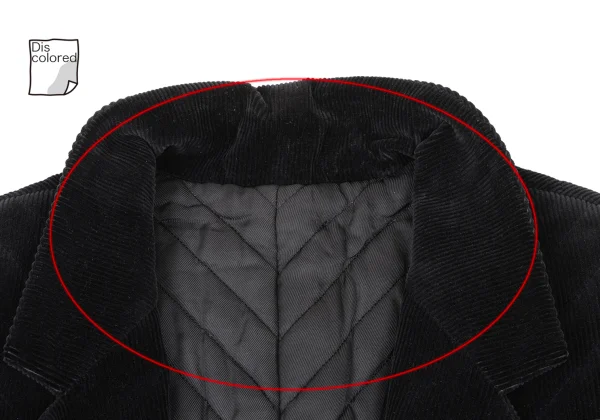 Yohji Yamamoto POUR HOMME Reversible Corduroy Long Jacket K-175184_004