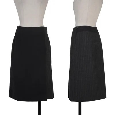 MASAKI MATSUSHIMA Switching Pleats Skirt