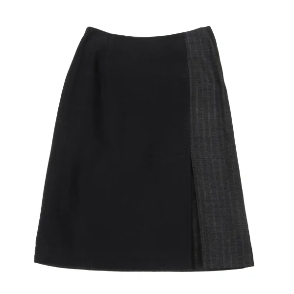 MASAKI MATSUSHIMA Switching Pleats Skirt K-175187_002
