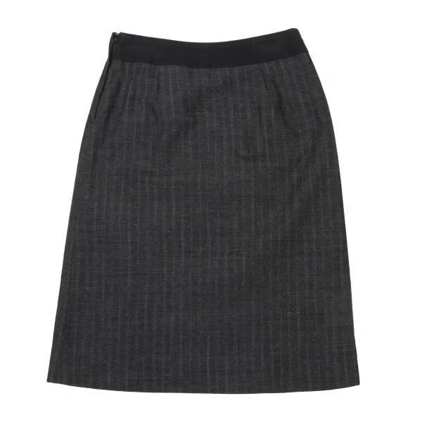 MASAKI MATSUSHIMA Switching Pleats Skirt K-175187_010