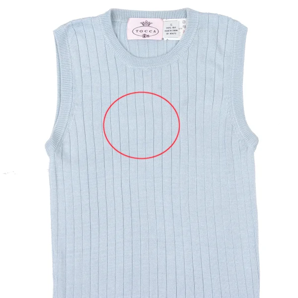 TOCCA Silk Rib Tank Top K-175188_003