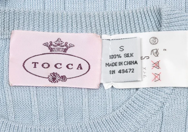 TOCCA Silk Rib Tank Top K-175188_014