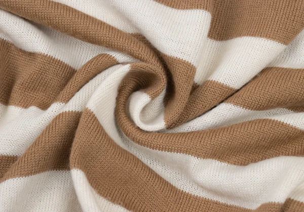 PAUL&JOE Ribbon Hem Striped Turtleneck Knit Sweater K-175193_014