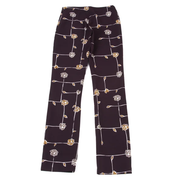 PAUL&JOE Floral Print Poly Pants K-175194_006