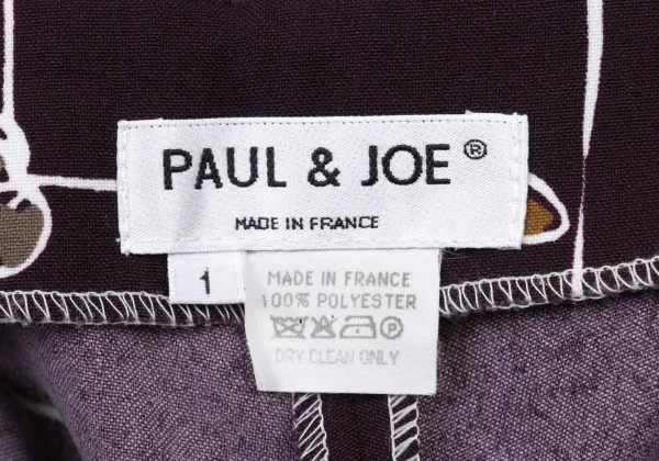 PAUL&JOE Floral Print Poly Pants K-175194_009