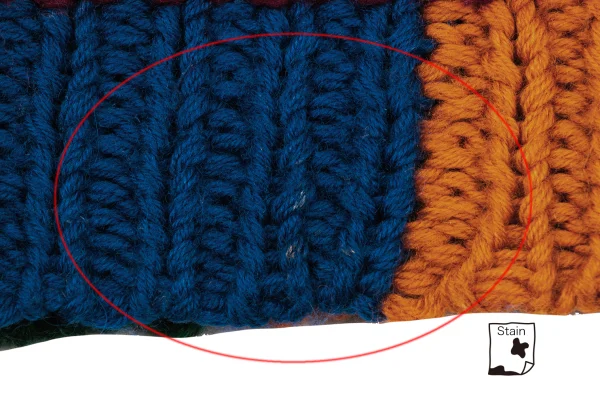 KANSAI YAMAMOTO Colorful Weave Turtleneck Knit Sweater K-175195_011