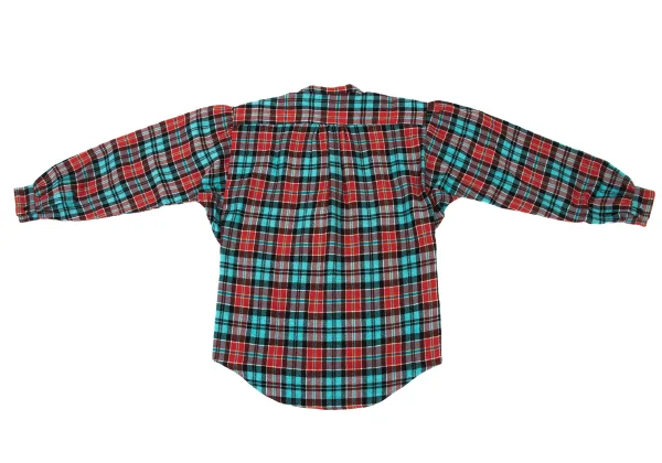 KENZO JAP Wool Pullover Check Blouse K-175196_012