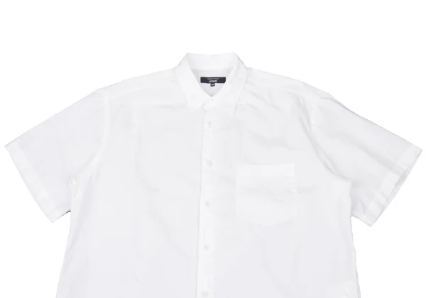 COMME des GARCONS HOMME Logo Embroidery Cotton Short Sleeve Shirt K-175200_002