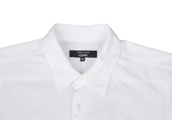 COMME des GARCONS HOMME Logo Embroidery Cotton Short Sleeve Shirt K-175200_003