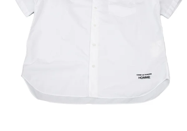 COMME des GARCONS HOMME Logo Embroidery Cotton Short Sleeve Shirt K-175200_007