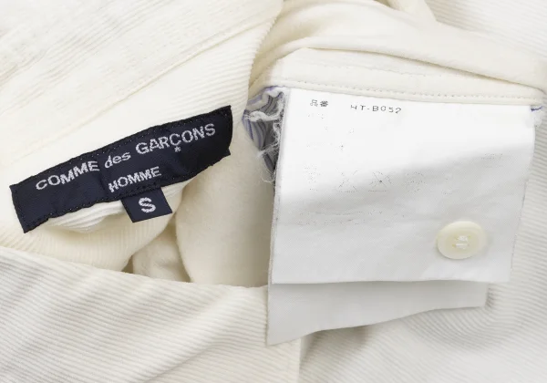 COMME des GARCONS HOMME Stripe Lined Corduroy Shirt K-175202_018