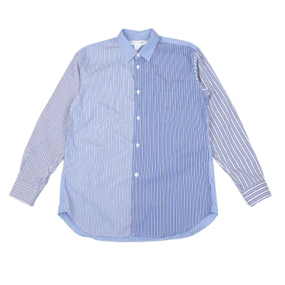 COMME des GARCONS SHIRT Cotton Crazy Stripe Shirt