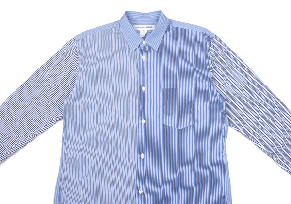 COMME des GARCONS SHIRT Cotton Crazy Stripe Shirt K-175204_002