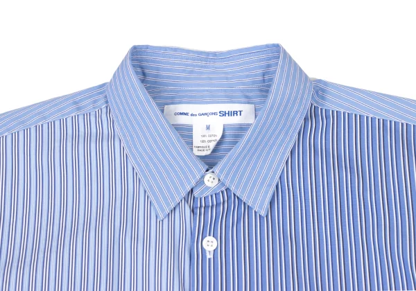 COMME des GARCONS SHIRT Cotton Crazy Stripe Shirt K-175204_003