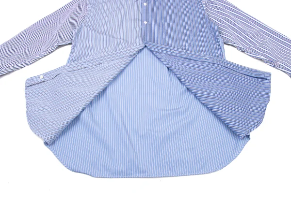 COMME des GARCONS SHIRT Cotton Crazy Stripe Shirt K-175204_009