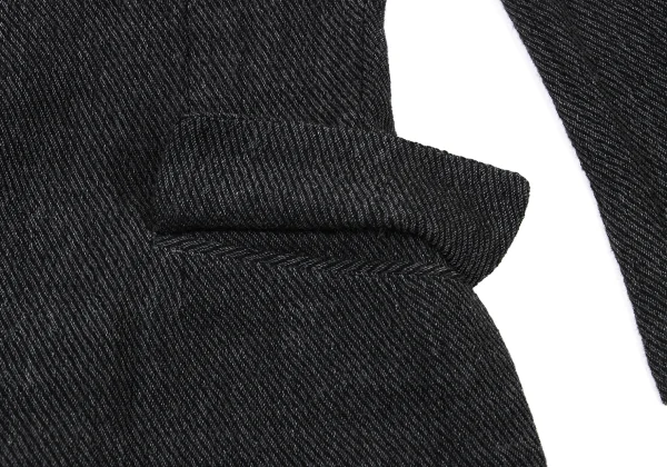 Yohji Yamamoto NOIR Cotton Layered Vent Jacket K-175211_009
