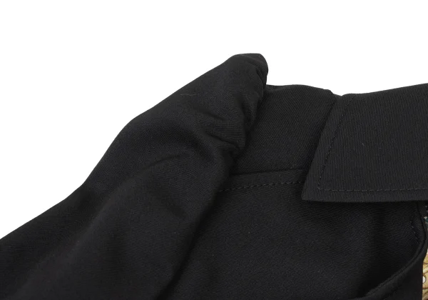 JUNYA WATANABE COMME des GARCONS Reconstructed Wool Long Trench Jacket K-175213_008