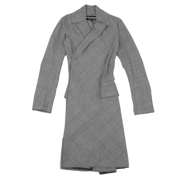 JUNYA WATANABE COMME des GARCONS Checker Long Jacket K-175214_002