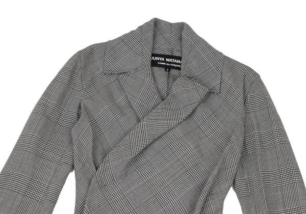JUNYA WATANABE COMME des GARCONS Checker Long Jacket K-175214_003