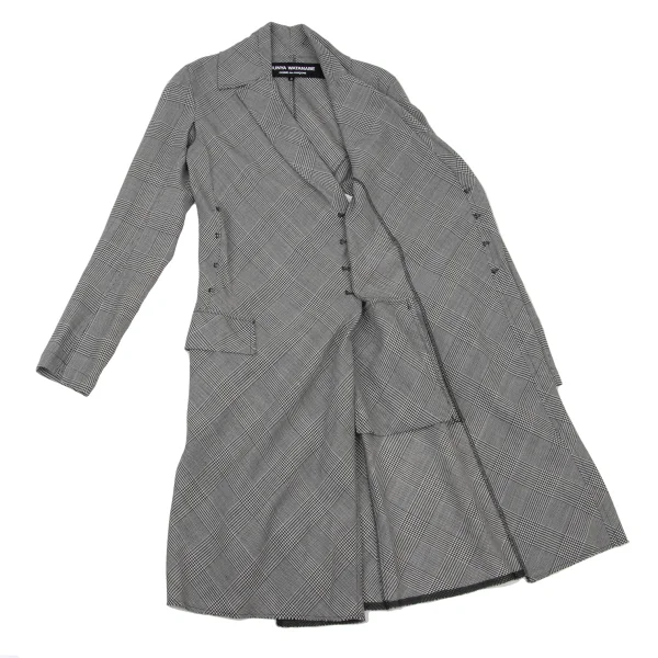 JUNYA WATANABE COMME des GARCONS Checker Long Jacket K-175214_010