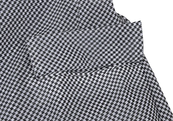 JUNYA WATANABE COMME des GARCONS Houndstooth Chiffon Long Jacket K-175215_008