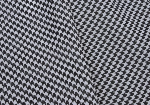 JUNYA WATANABE COMME des GARCONS Houndstooth Chiffon Long Jacket K-175215_012