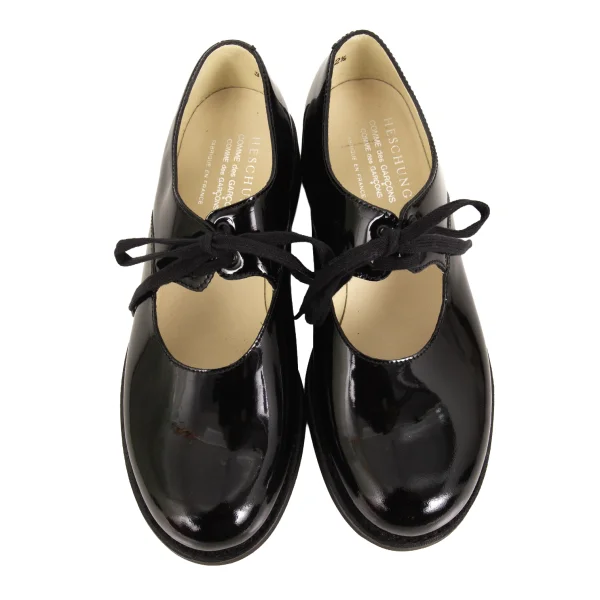 COMME des GARCONS×HESCHUNG Enamel Leather Shoes K-175217_002