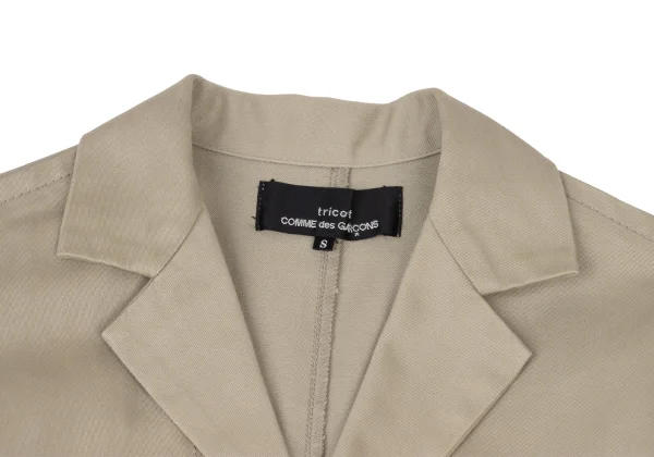 tricot COMME des GARCONS Cotton Snap Button Coat K-175219_004