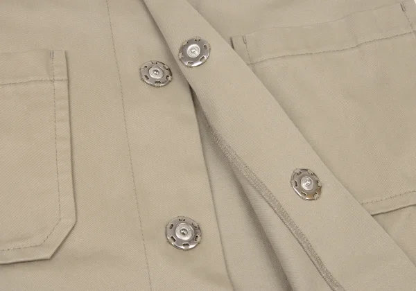 tricot COMME des GARCONS Cotton Snap Button Coat K-175219_013