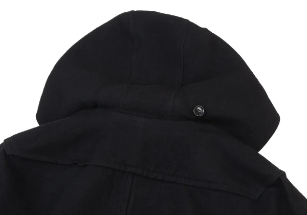tricot COMME des GARCONS Linen Blend Wool Cape Jacket K-175220_013