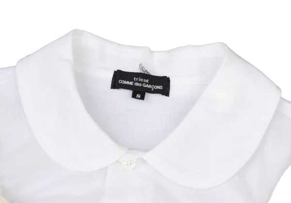 tricot COMME des GARCONS Cotton Switching Frill Blouse K-175225_004