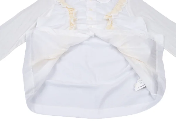 tricot COMME des GARCONS Cotton Switching Frill Blouse K-175225_014