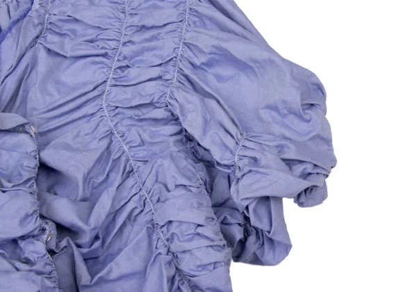 tricot COMME des GARCONS Washed Cotton Shirred Blouse K-175226_007