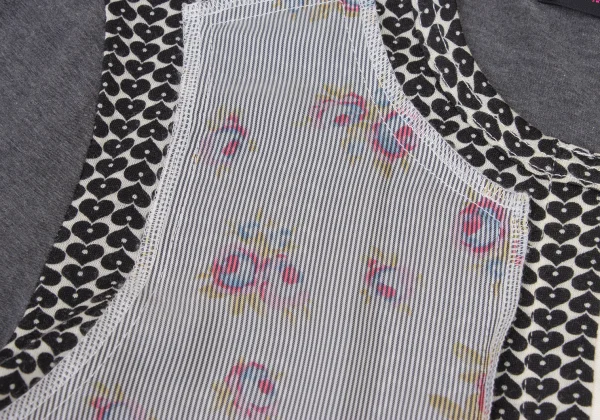 tricot COMME des GARCONS Multi Pattern Paste Cardigan K-175227_005