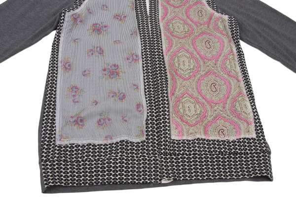 tricot COMME des GARCONS Multi Pattern Paste Cardigan K-175227_009