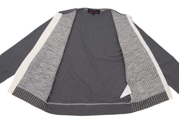 tricot COMME des GARCONS Multi Pattern Paste Cardigan K-175227_011