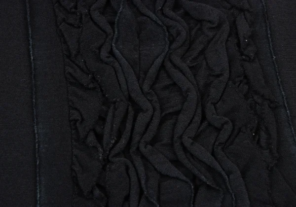 tricot COMME des GARCONS Wool Dyed Frill Sleeveless Top K-175228_011