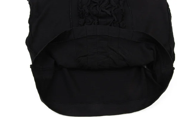 tricot COMME des GARCONS Wool Dyed Frill Sleeveless Top K-175228_013