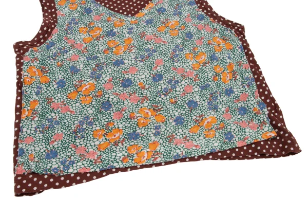 tricot COMME des GARCONS Floral Paste Dot Sleeveless Top K-175229_006