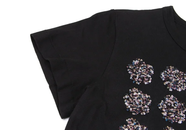 tricot COMME des GARCONS Sequin Floral T-shirt K-175230_004