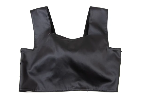 tao Back Ribbon Coating Cropped Vest K-175233_002