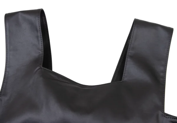 tao Back Ribbon Coating Cropped Vest K-175233_003