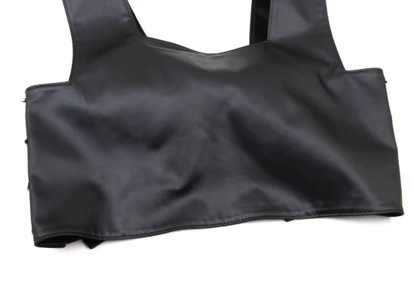 tao Back Ribbon Coating Cropped Vest K-175233_005