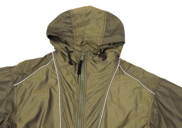 HYSTERIC GLAMOUR Check Nylon poly Zip Blouson K-175234_002