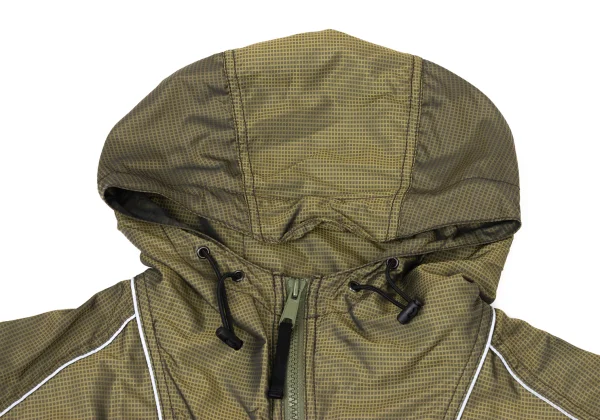 HYSTERIC GLAMOUR Check Nylon poly Zip Blouson K-175234_003
