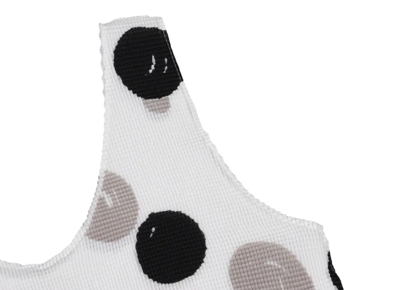 ISSEY MIYAKE me Dot Print Stretch Pleats Tank Top K-175237_005