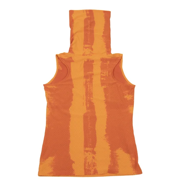 Jean Paul GAULTIER FEMME Body-Motif Print Block Weave Sleeveless Top K-175245_010