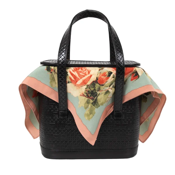 Jean Paul GAULTIER Emboss Design Scarf Sandwiched Bag K-175246_002